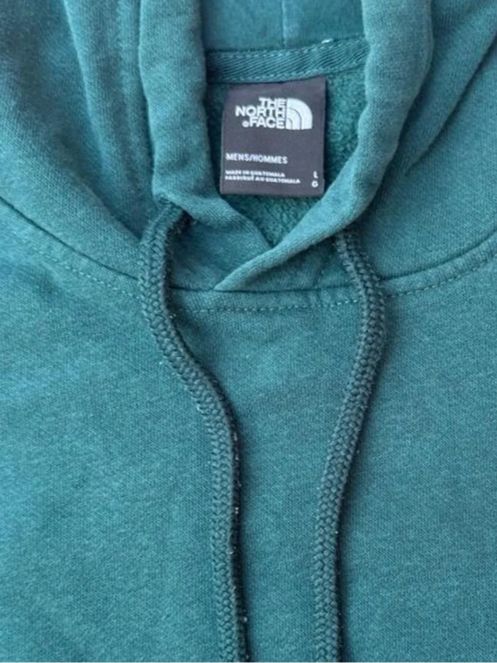 The North Face Green Hoodie with Logo Classic Outdoor Men’s Size Large